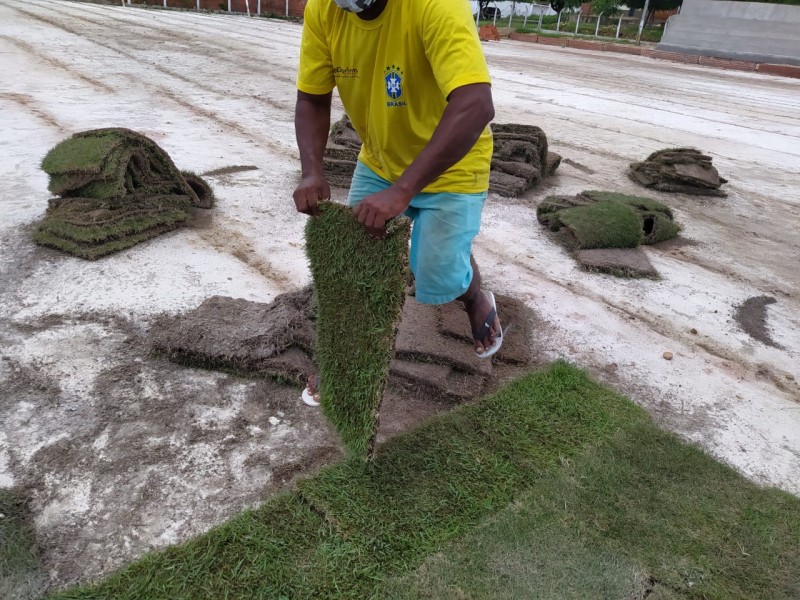 obras estdio Carioco
